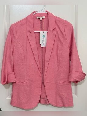 Skies Are Blue Open Front Blazer